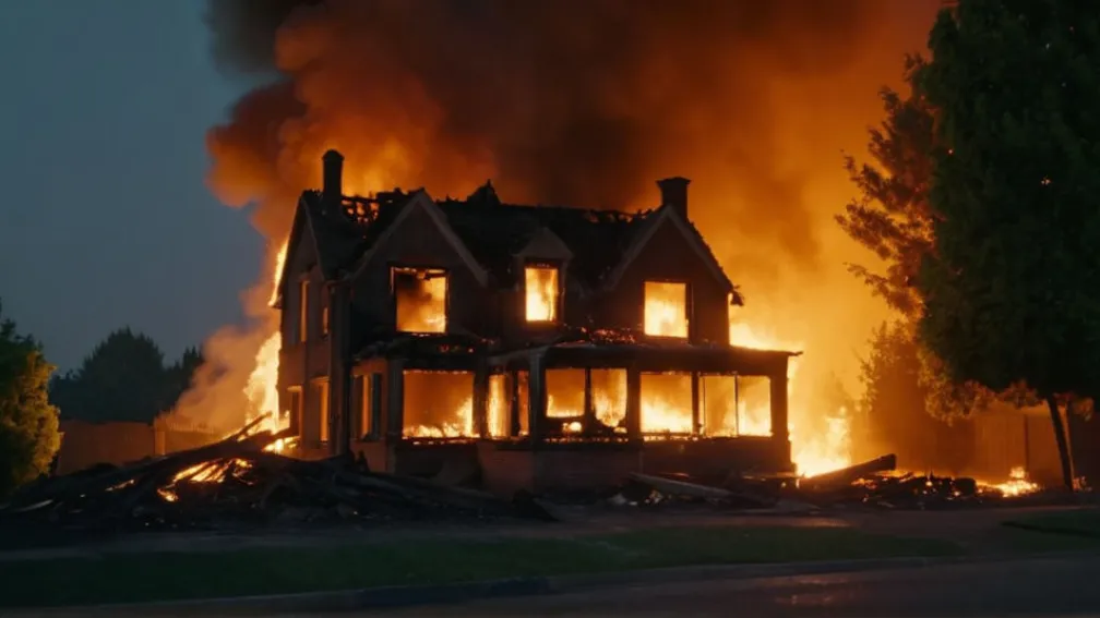 Drama în Berlin: Copil mort într-un incendiu de casă