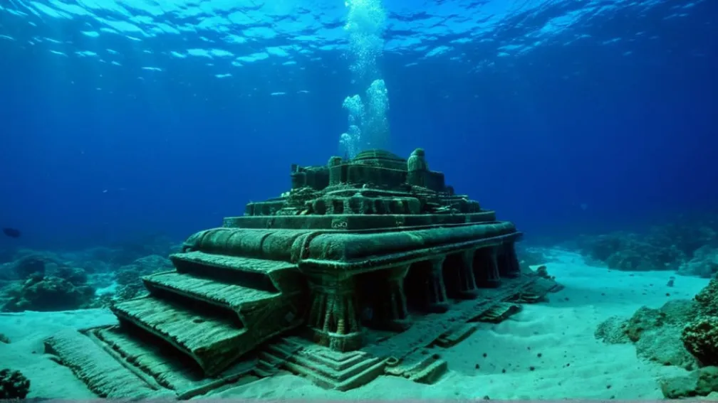 O civilizație misterioasă pe fundul oceanului