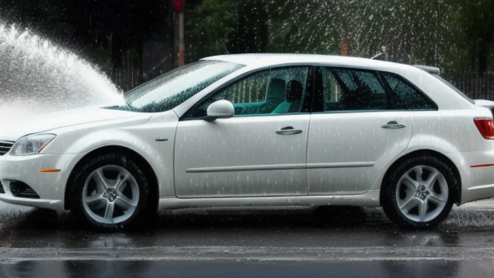 Un angajat prea entuziast la spălătorie auto face totul greșit!