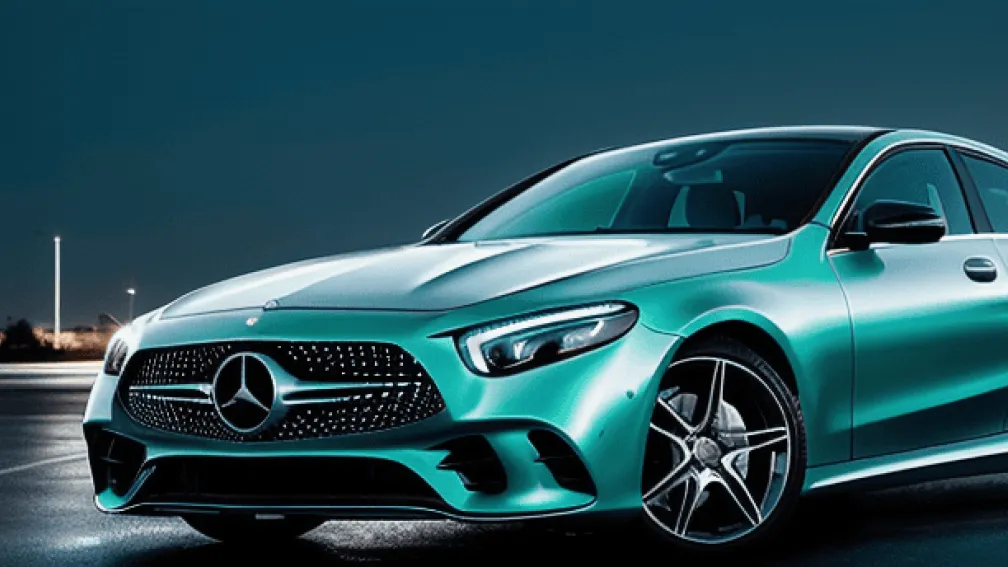 Mercedes aduce lumina turcoaz pe șoselele din România: Ce se ascunde în spatele acestei inovații?
