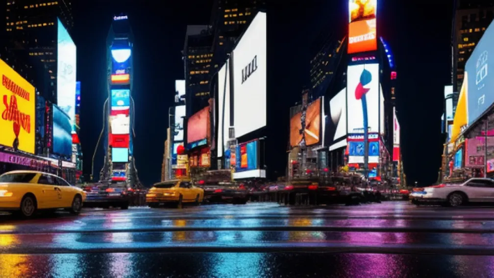 Kim Kardashian, mai mare ca niciodată: O apariție XXL pe Times Square atrage toate privirile