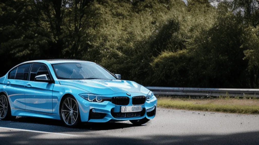 Accident în Sanitz: BMW distruge o insulă de trafic din cauza unei defecțiuni tehnice