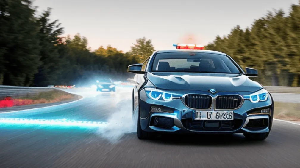Șofer BMW din Hagen, amendat și cercetat pentru insulte aduse poliției
