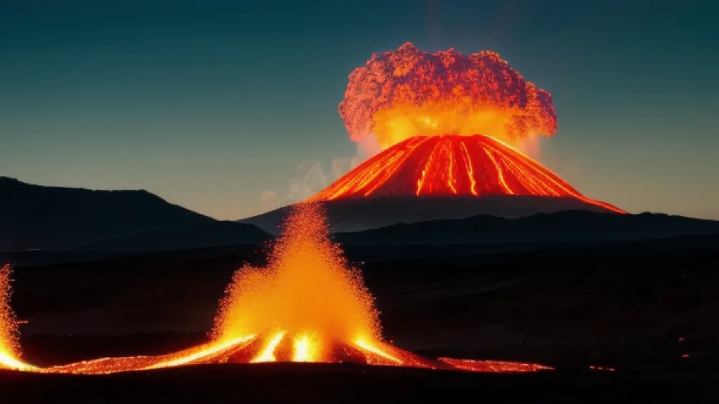 Spectacol de foc în Guatemala: Vulcanul Fuego erupe cu o coloană de cenușă de 7 km