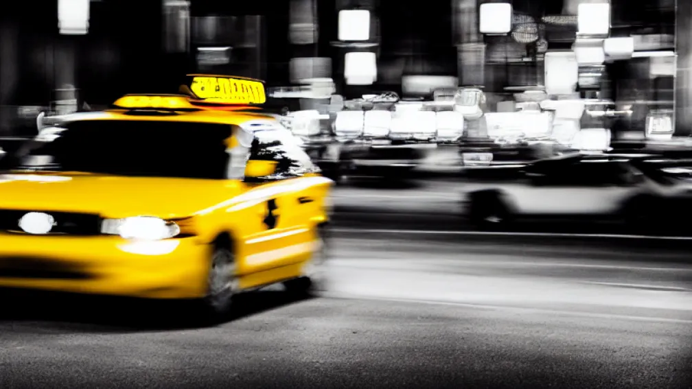 Accident Taxi Șocant - Beată Atinge Volanul - Impact!