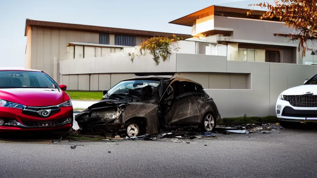 Handewitt: Copil (2 ani) nevătămat într-un accident