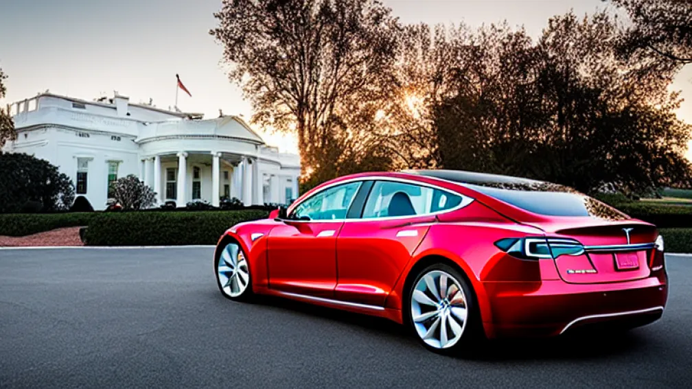 Gest Simbolic? Trump Achiziționează un Tesla – Un Pas Spre Elon Musk?
