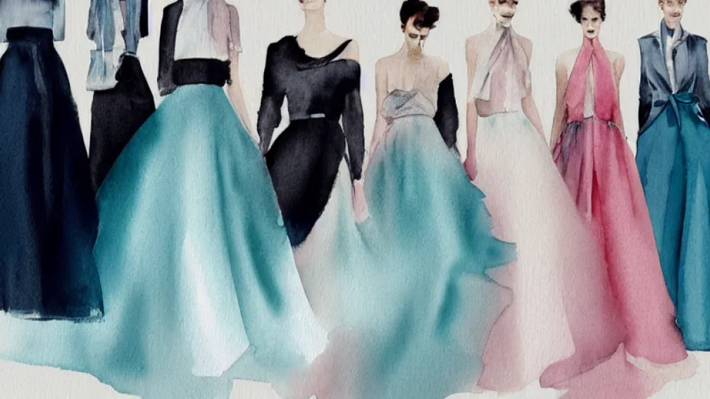 Mats Gustafson, ultimul ilustrator de modă: Acuarele Dior și eleganța atemporală