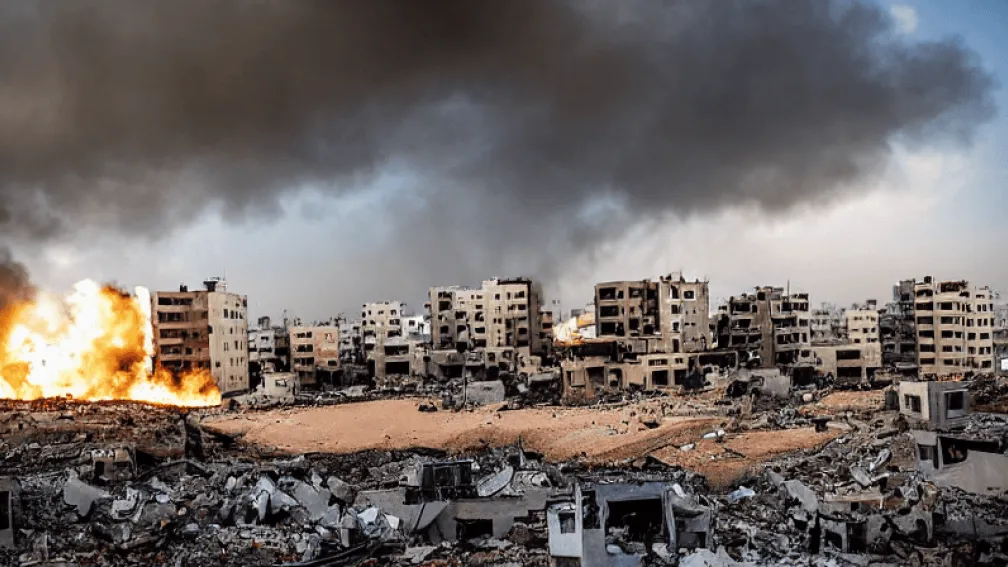 Masacru la comanda lui Netanyahu: Bombardamentele din Gaza, o strategie politică?