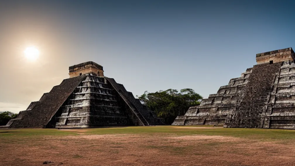 Amenințare cu amendă uriașă: Turist german escaladează templu Maya