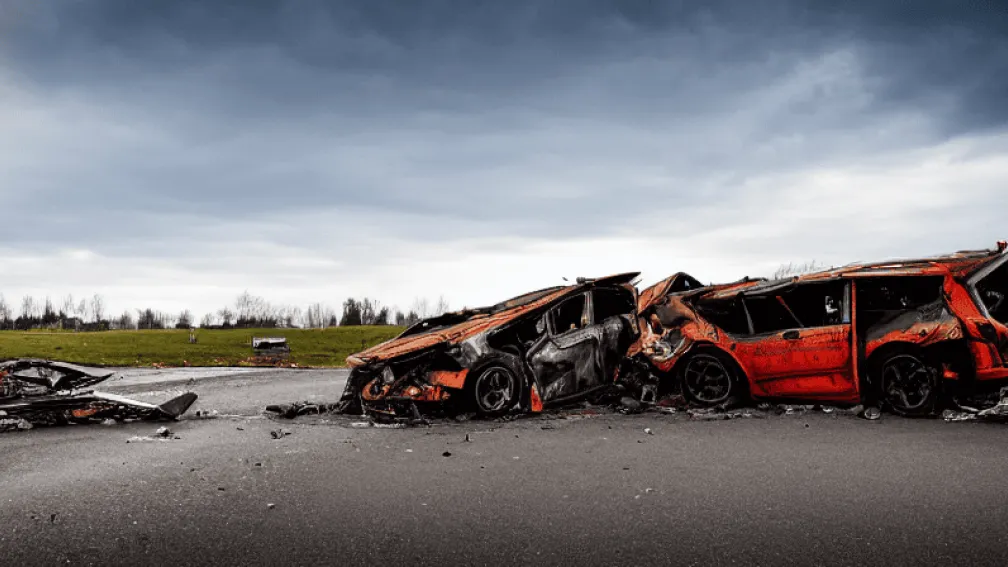 Accident B83: Șofer (26) decedat