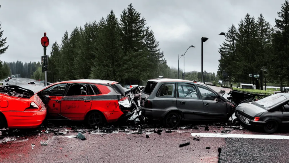 Accident grav la Schopfheim: Răniri și pagube mari