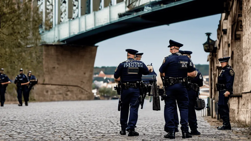 Görlitz: Poliția prinde fugari pe autostradă și pod