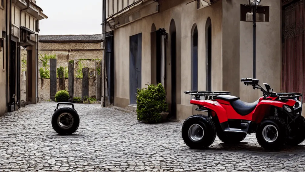 Stuttgart: Quad furat, găsit rapid de poliție
