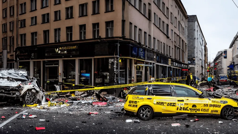 8 răniți la Berlin: Tânăr fugar intră în pietoni