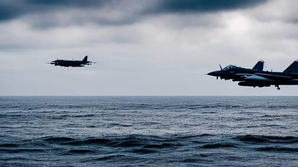 Alertă NATO: Avion rus interceptat lângă Rügen