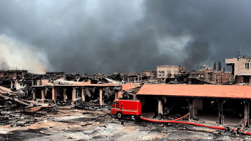 Incendiu la Nentershausen: Focul a provocat daune de 70.000 euro