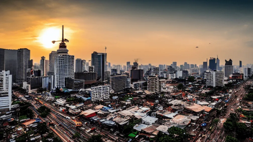 Cutremur devastator în Bangkok: Imagini șocante cu clădiri prăbușite