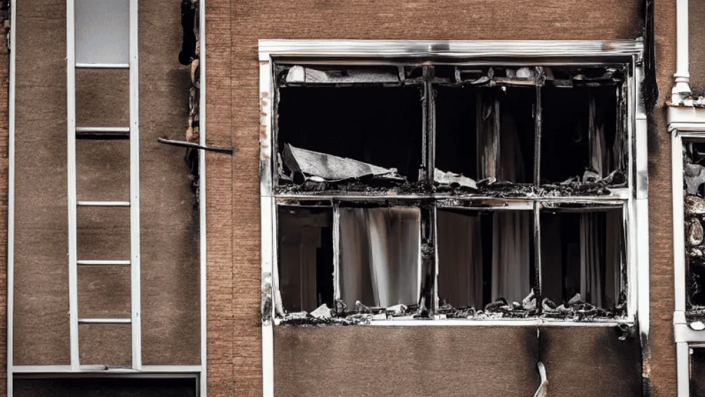 Incendiu în Zeven: Două apartamente nelocuibile