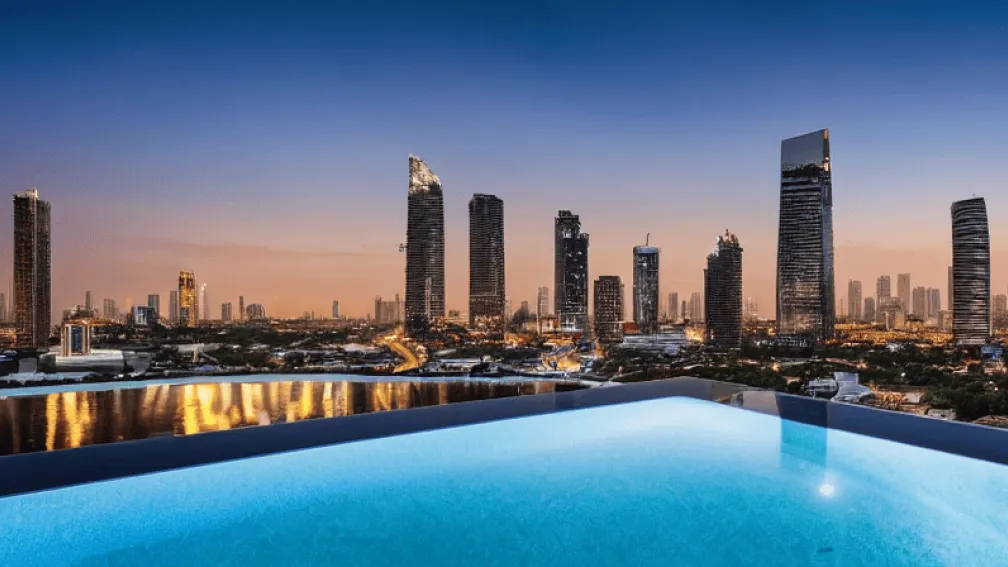 Teroare în Bangkok: Turistă germană, aproape aspirată din piscină!