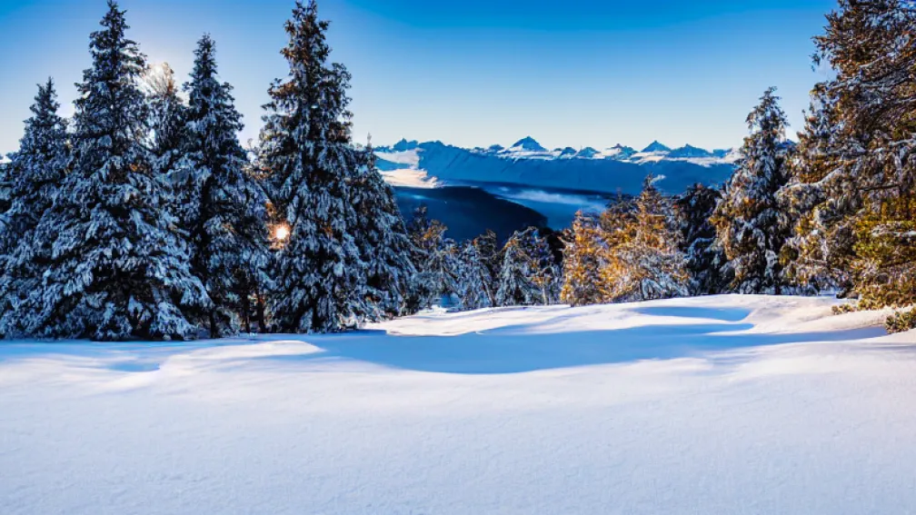 Iarna revine în Erzgebirge: Zăpadă pe Fichtelberg!