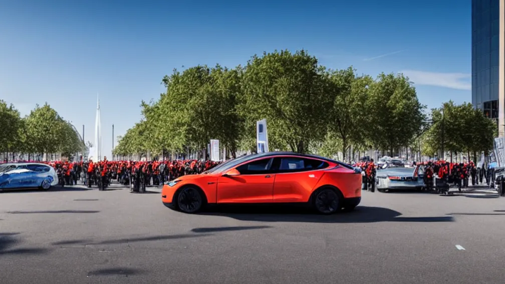 Atac Tesla Berlin: Două Arestări după Vandalizare