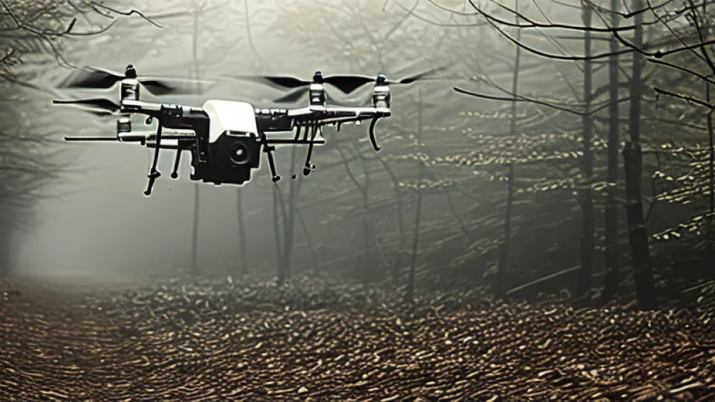 Drone AI Sting Incendii în Pădurile Germane