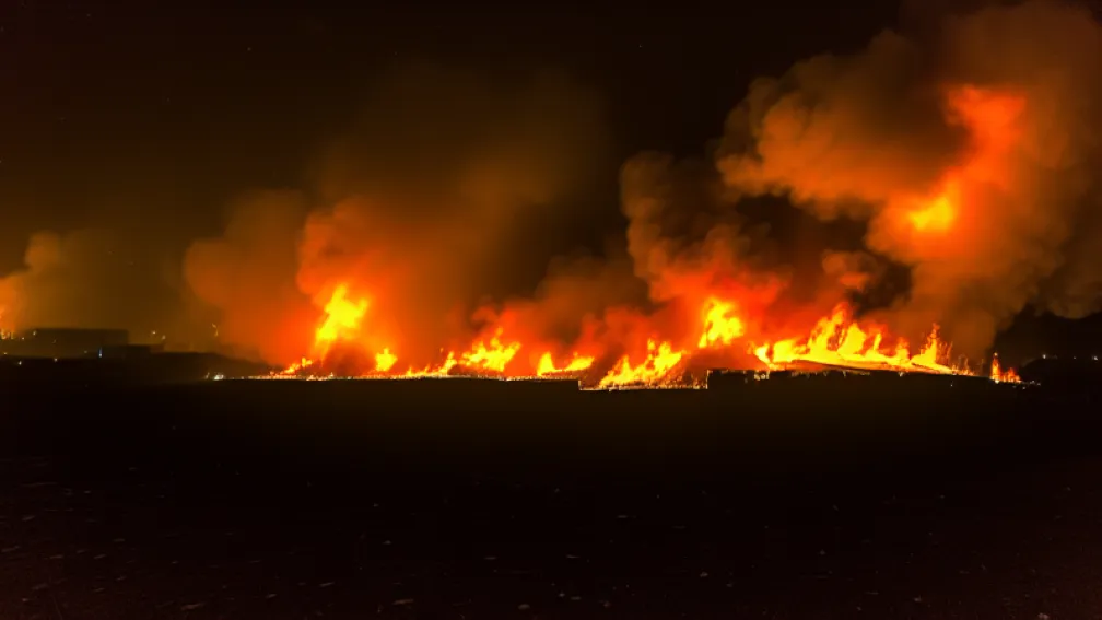 Incendiu masiv în Malaezia: 100 răniți