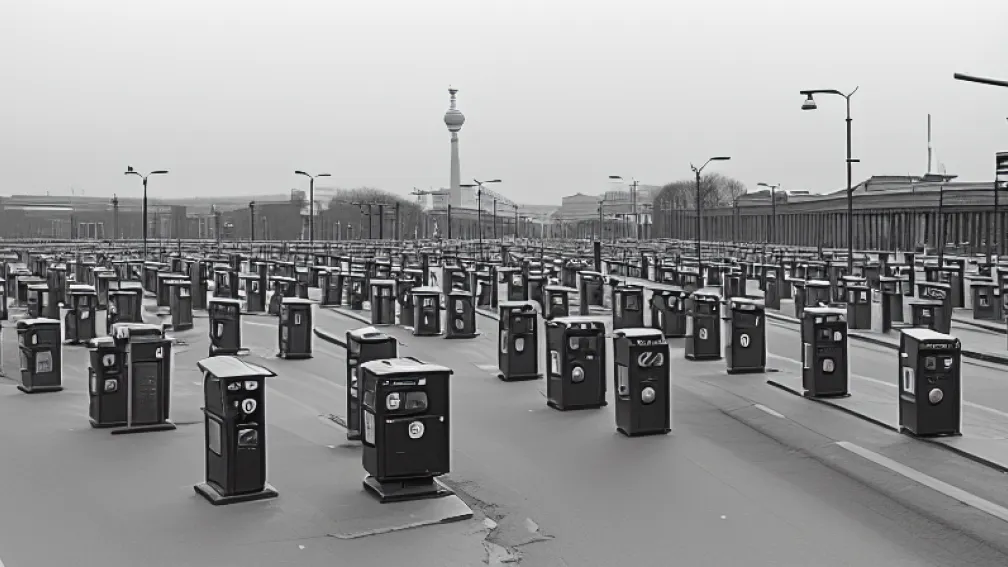 Haos parcări Berlin: 190 automate, zero indicatoare!