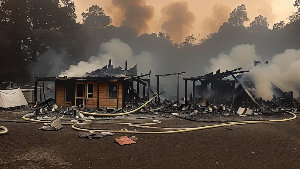 Ancheta poliției: Corp găsit după incendiu în Germania