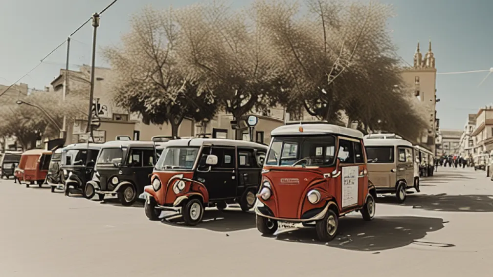 Tuk-Tuk-uri ilegale confiscate în Mallorca