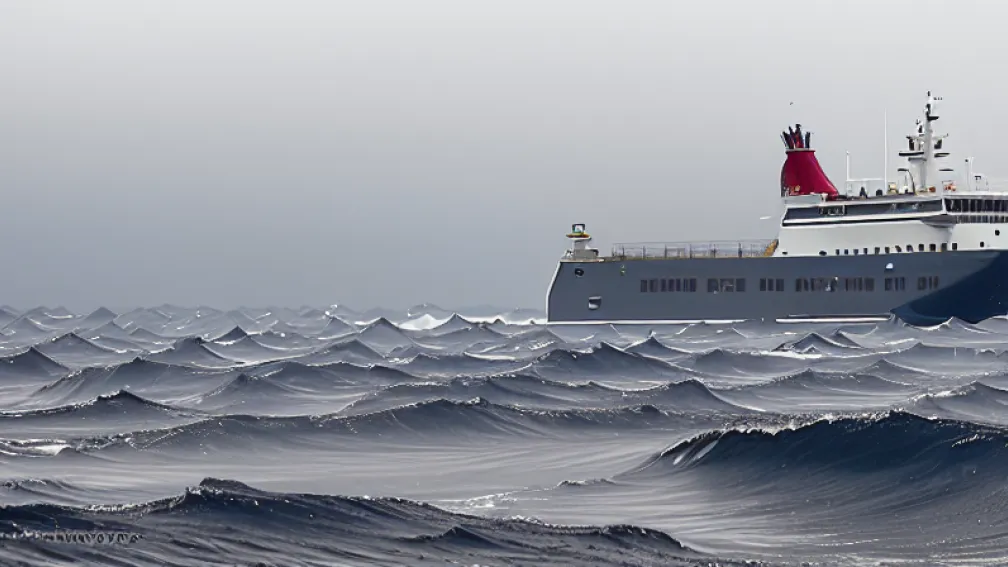 Valuri uriașe lovesc nava «Ocean Explorer»