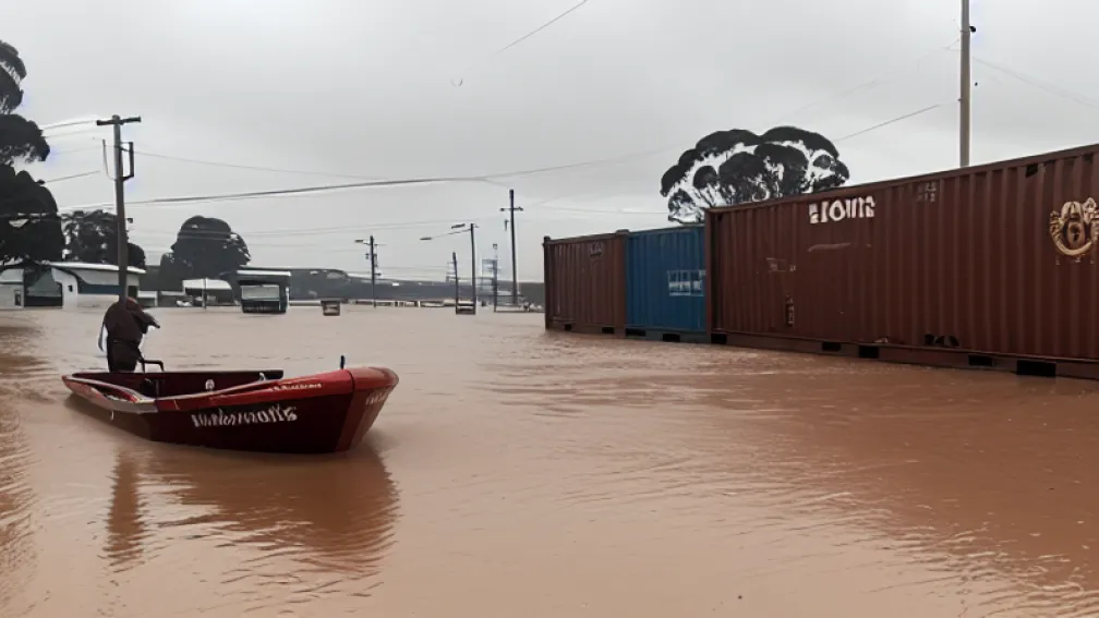 Australia: Birou luat de ape în inundații