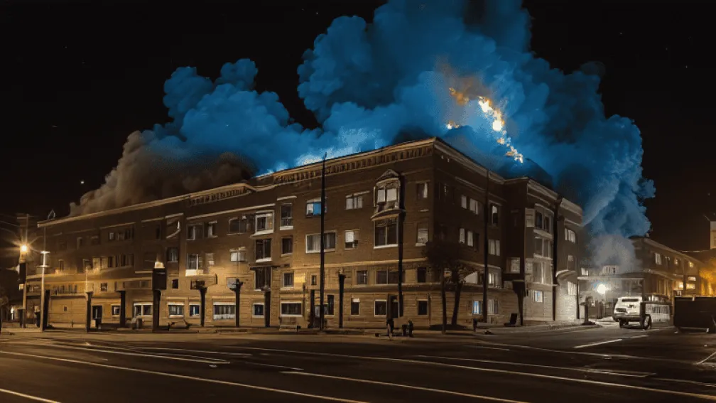 Incendiu Paderborn: Locatari salvați din flăcări