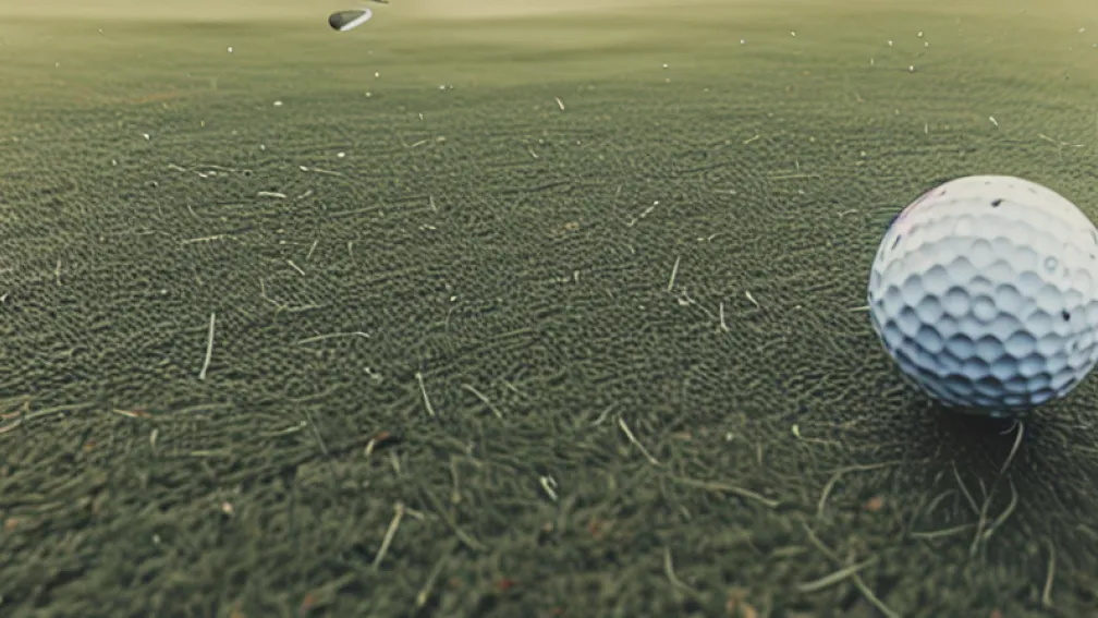 Golf: Jucător și-a lipit gura din cauza furiei