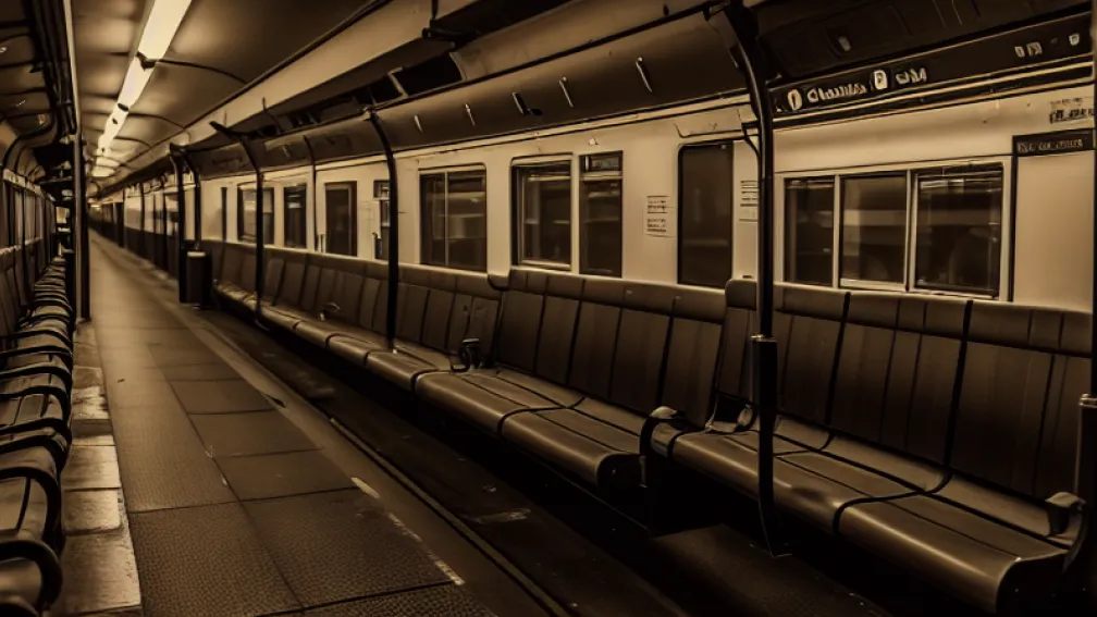 Sex în tren: Cătușe după actul intim în public