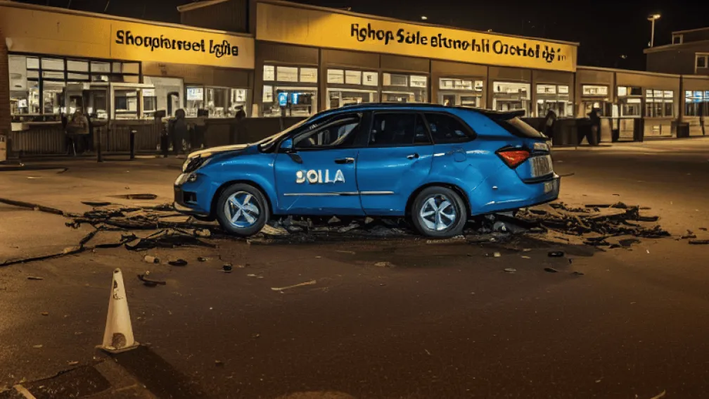 Spaichingen: Tânăr de 18 ani își distruge Porsche-ul