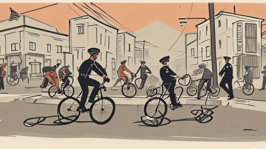 Reinickendorf: Biciclist (26) lovește un polițist