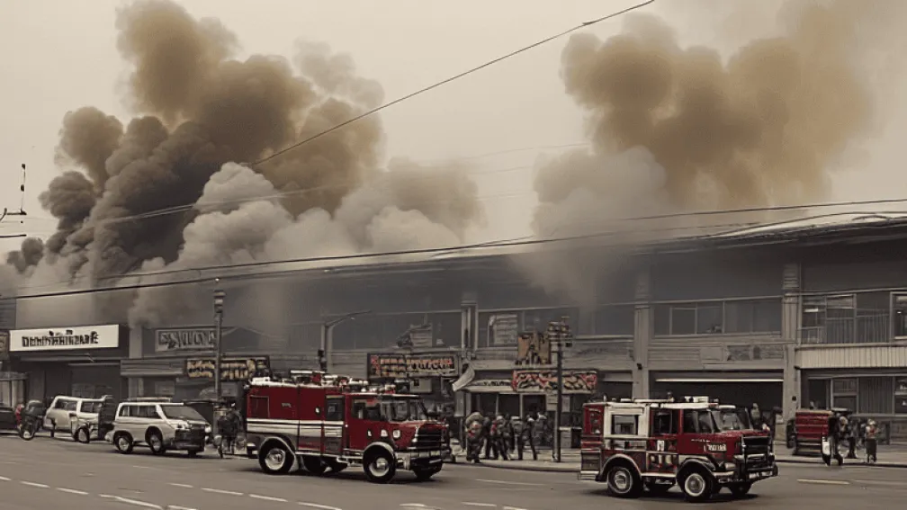 Incendiu la Hanovra: Pompierii Salvează 4 Persoane