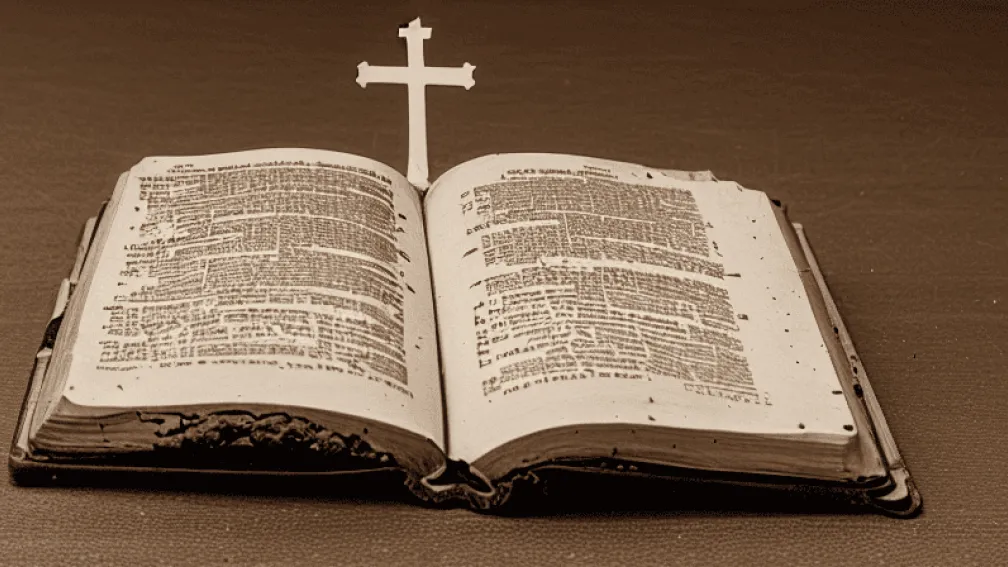 Groß-Gerau: Necunoscuți incendiază o Biblie într-o biserică