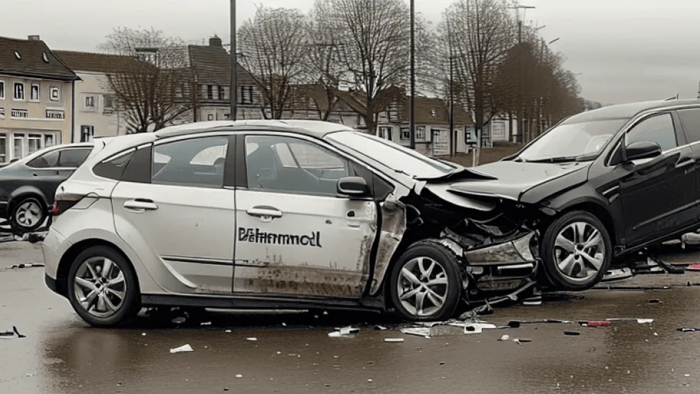 Accident în Delmenhorst: Șoferiță beată provoacă coliziune
