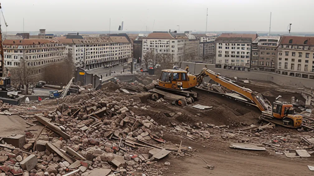 Demolarea podului A100 începe sâmbătă cu o zi întârziere