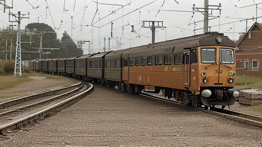 Ulm - Furgonetă se ciocnește cu un tren