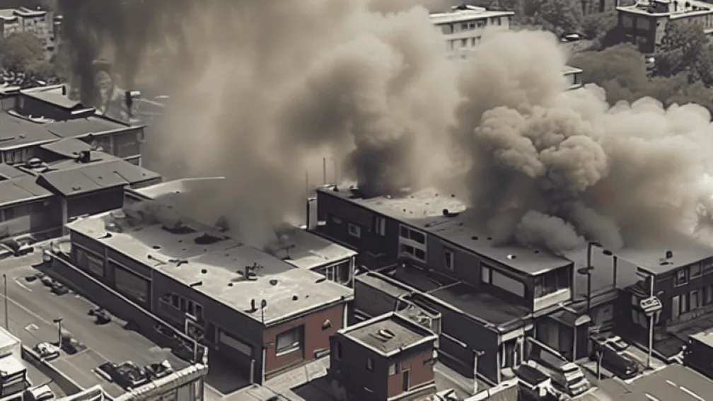 Incendiu în Frankfurt: Pompierii Salvează Locatari