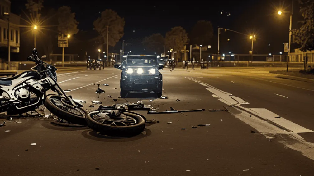 Accident grav la Metterzimmern: Motociclist (59 de ani) moare după coliziune cu un stâlp