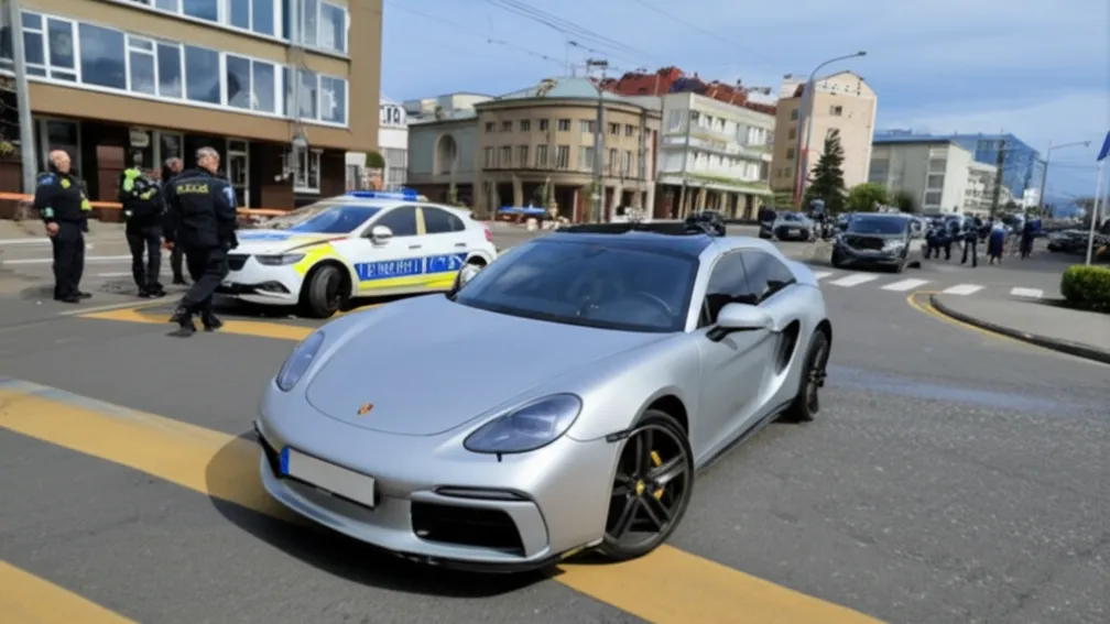 Accident în Speyer: Un șofer în vârstă de 88 de ani ignoră un Porsche