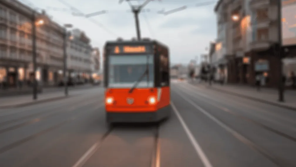 Accident grav în Berlin: Tramvaiul lovește un pieton (68 de ani)