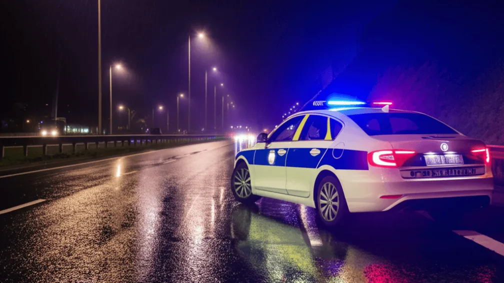 Șofer de A60 (34 de ani) prins fără permis de conducere