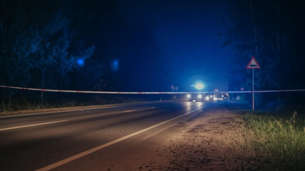 L072 - Ambulanță lovește pieton (33 de ani)