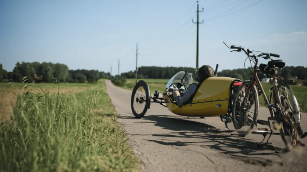 Conflict bicicliști-velomobil: Rănită și plângeri la Meisenheim